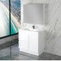 Mia 900 Matte White Free Standing Vanities Cabinet Only